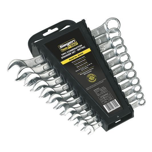 Sealey 11pc Combination Spanner Set S0400
