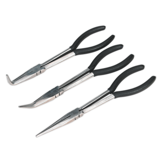 Sealey 3pc 275mm Needle Nose Pliers Set S0433