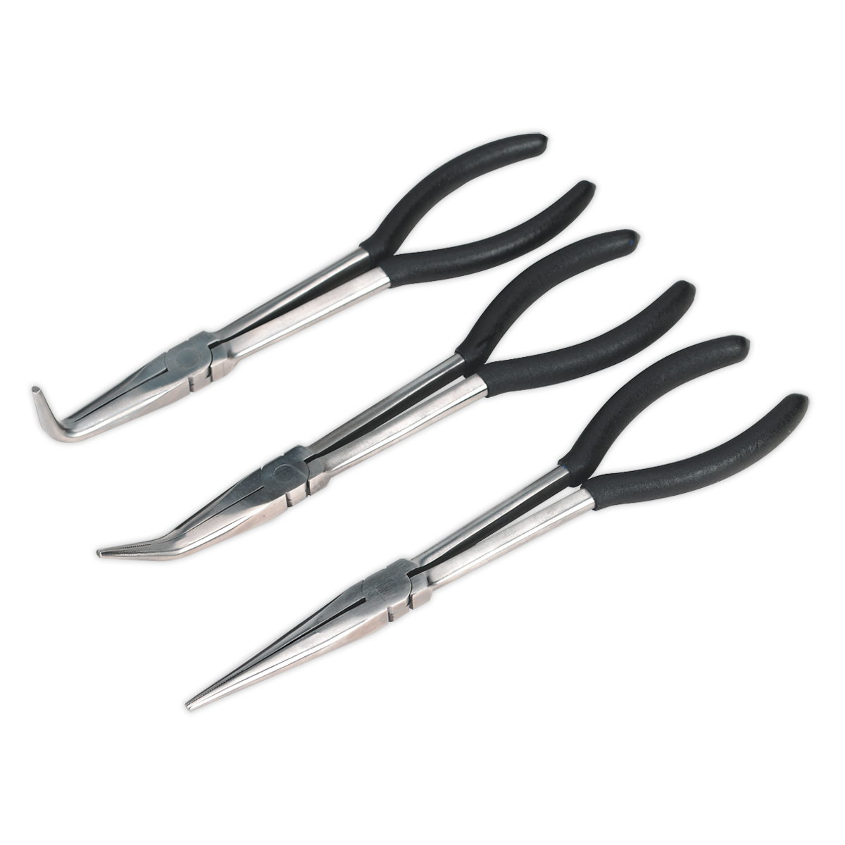 Sealey 3pc 275mm Needle Nose Pliers Set S0433