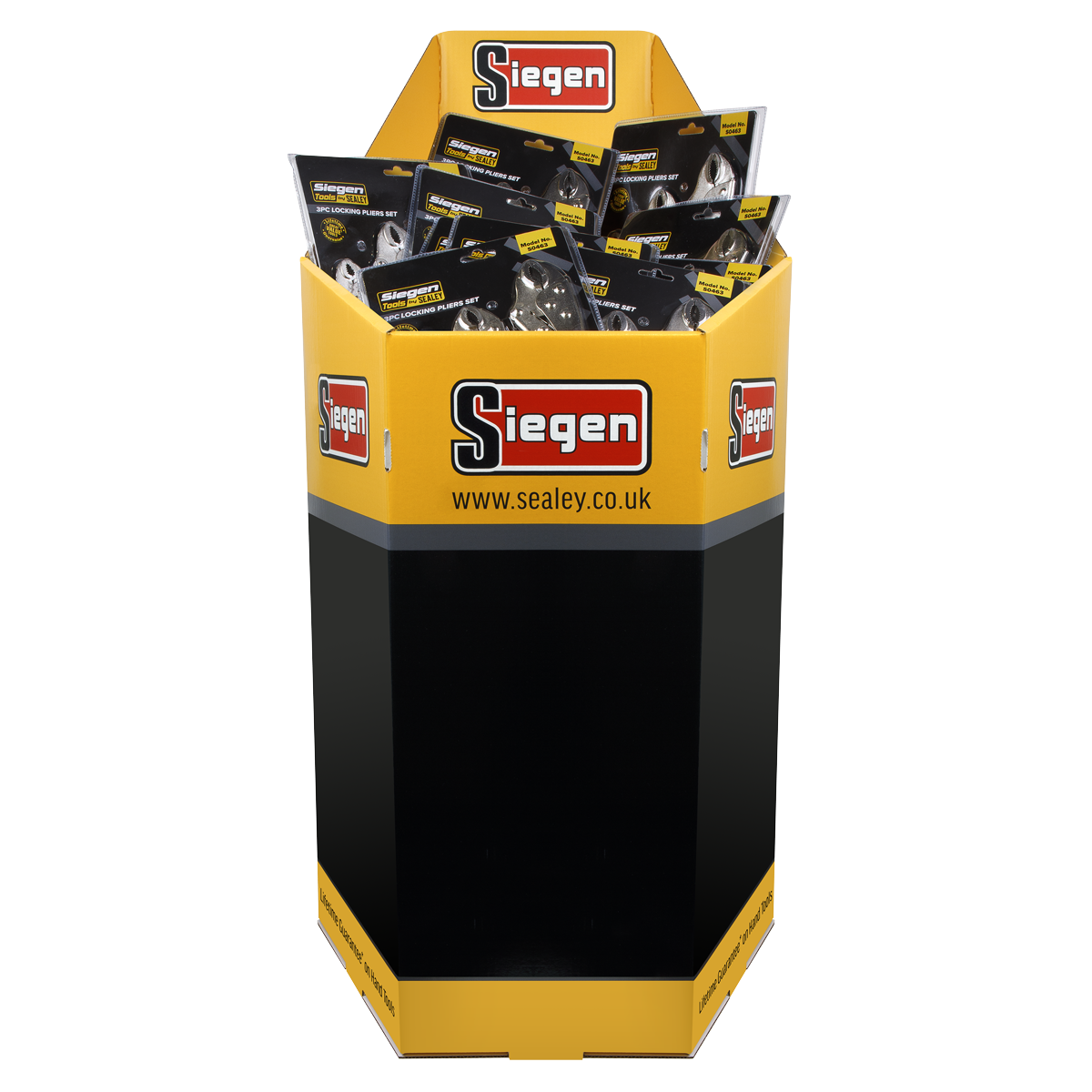 Sealey 3pc Locking Pliers Set S0463