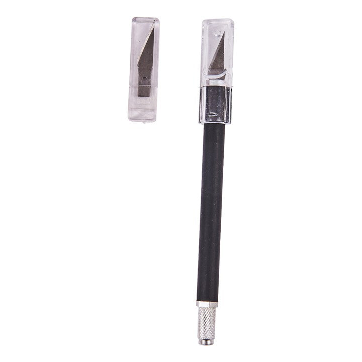 Amtech Hobby knife with 5 spare blades S0492