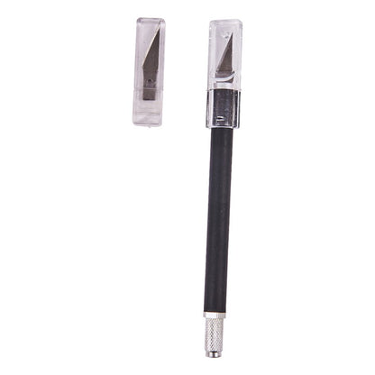 Amtech Hobby knife with 5 spare blades S0492