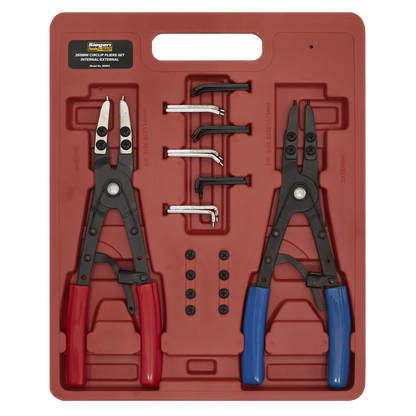 Sealey 265mm Internal/External Circlip Pliers Set S0553