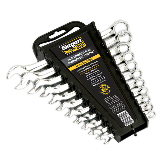 Sealey 11pc Combination Spanner Set S0562