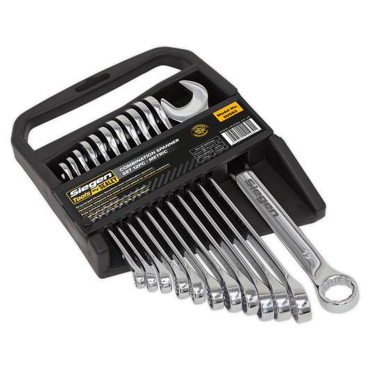 Sealey 12pc Combination Spanner Set S0563