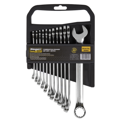 Sealey 12pc Combination Spanner Set S0563
