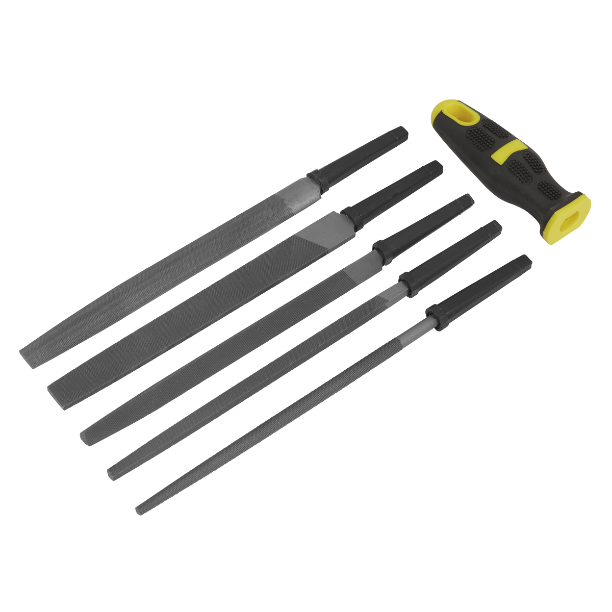 Sealey 5pc 200mm Interchangeable File Set S0573