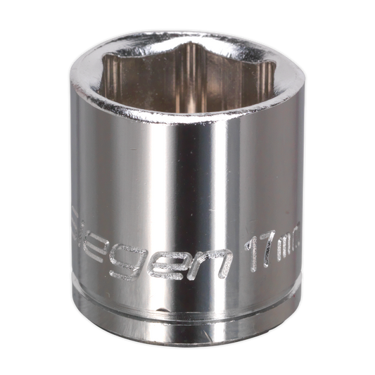 Sealey 17mm 3/8"Sq Drive WallDrive® Socket S0584