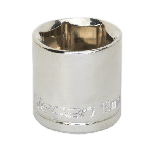 Sealey 19mm 3/8"Sq Drive WallDrive® Socket S0586