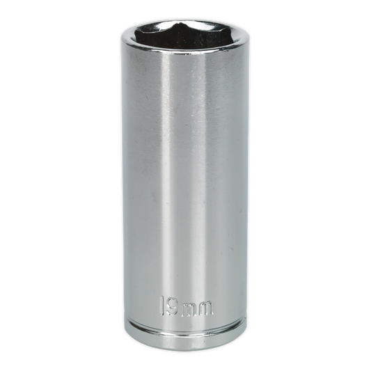 Sealey 19mm Deep 3/8"Sq Drive WallDrive® Socket S0597