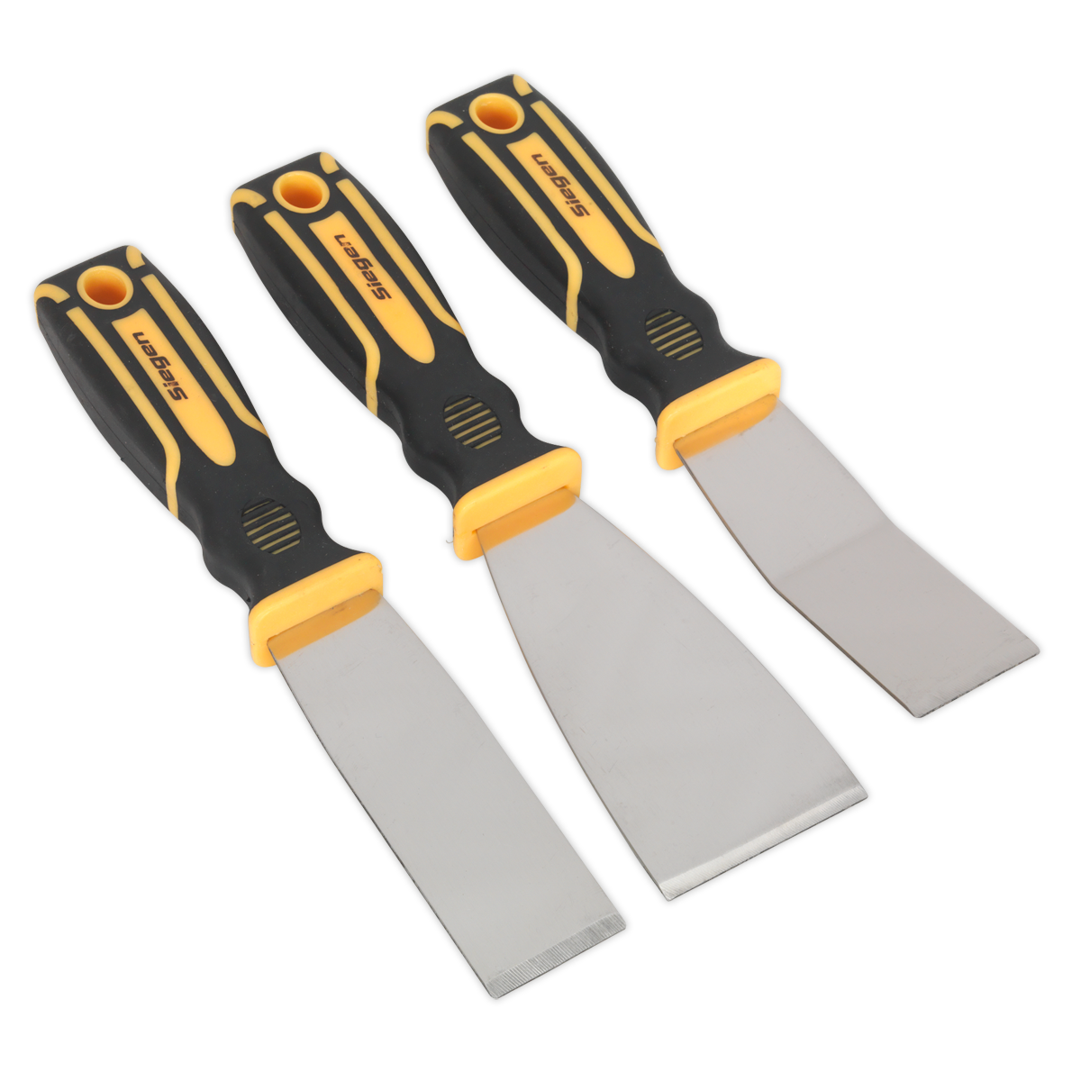 Sealey 3pc Rigid Blade Scraper Set S0600