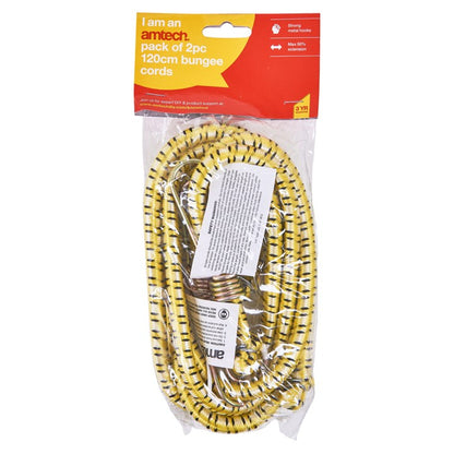 Amtech 120cm (48") Bungee cords (2 pack) S0652
