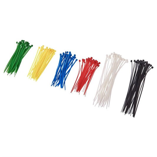 Amtech 150 Piece assorted cable tie set S0665