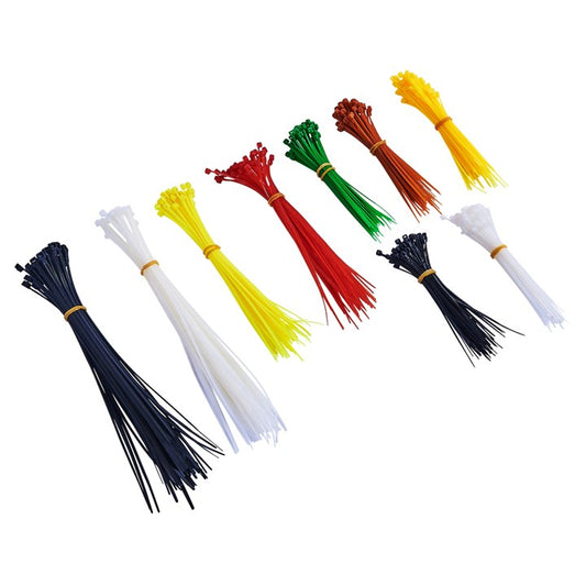 Amtech 500 Piece assorted cable tie set S0680