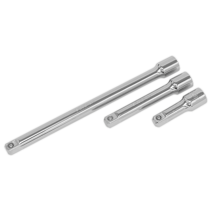 Sealey 3pc 1/2"Sq Drive Extension Bar Set S0720