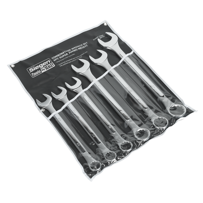 Sealey 6pc Super Jumbo Combination Spanner Set S0751