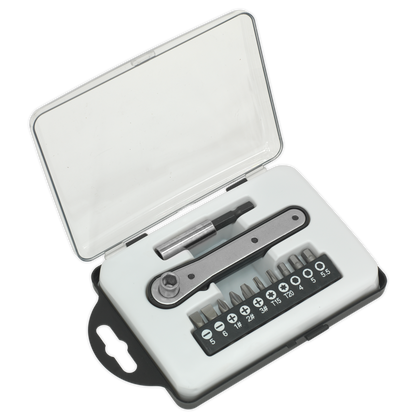 Sealey 12pc Ratchet Driver Bit Set S0775