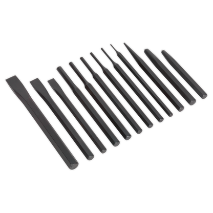 Sealey 12pc Punch & Chisel Set S0802