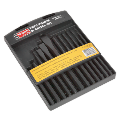 Sealey 12pc Punch & Chisel Set S0802