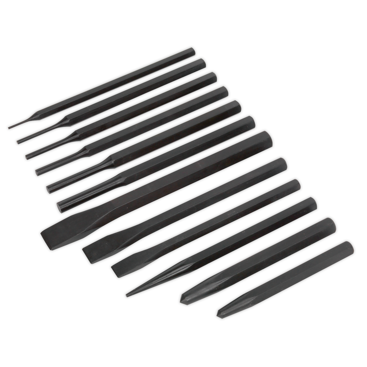 Sealey 12pc Punch & Chisel Set S0802