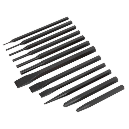 Sealey 12pc Punch & Chisel Set S0802