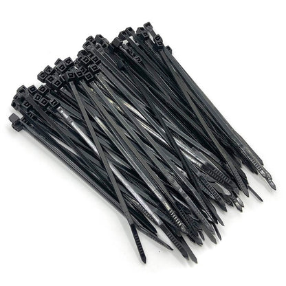 Amtech 100 Tie wraps (100mm x 2.5mm) - black S0810