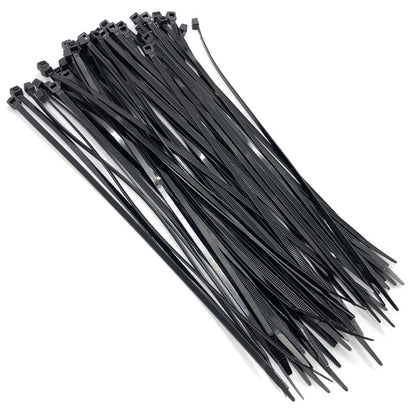 Amtech 60 Tie wraps (300mm x 4.8mm) - black S0812