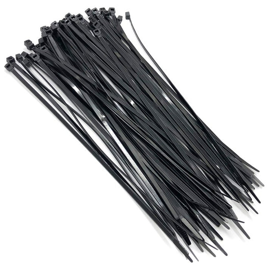 Amtech 60 Tie wraps (300mm x 4.8mm) - black S0812