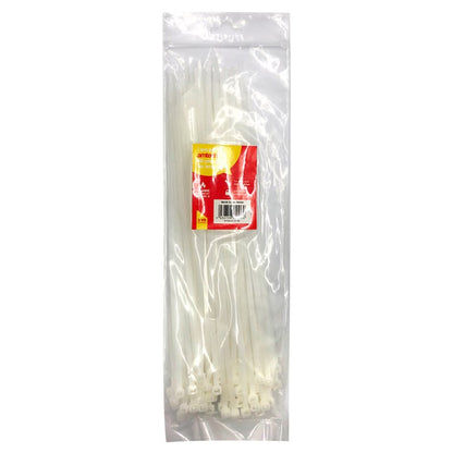 Amtech 60 Tie wraps (300mm x 4.8mm) - white S0822