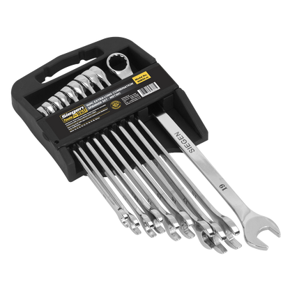 Sealey 10pc Extra-Long Combination Spanner Set S0832
