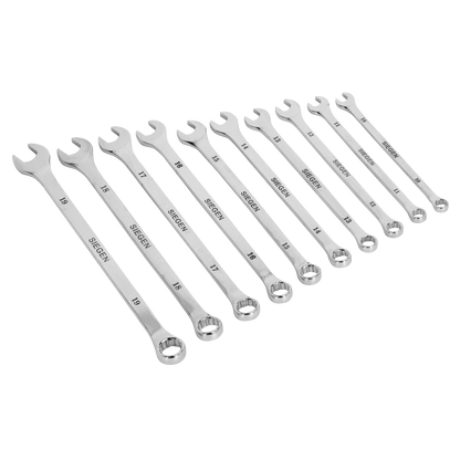 Sealey 10pc Extra-Long Combination Spanner Set S0832