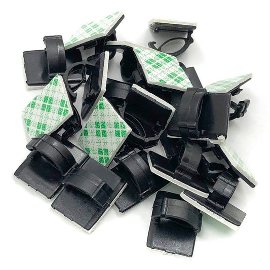 Amtech 20 Self-adhesive cable clips S0841