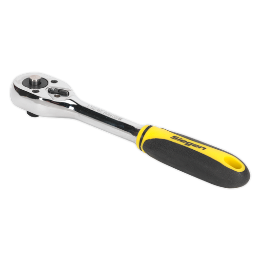 Sealey 3/8"Sq Drive Comfort Grip Ratchet Wrench with Flip Reverse S0852