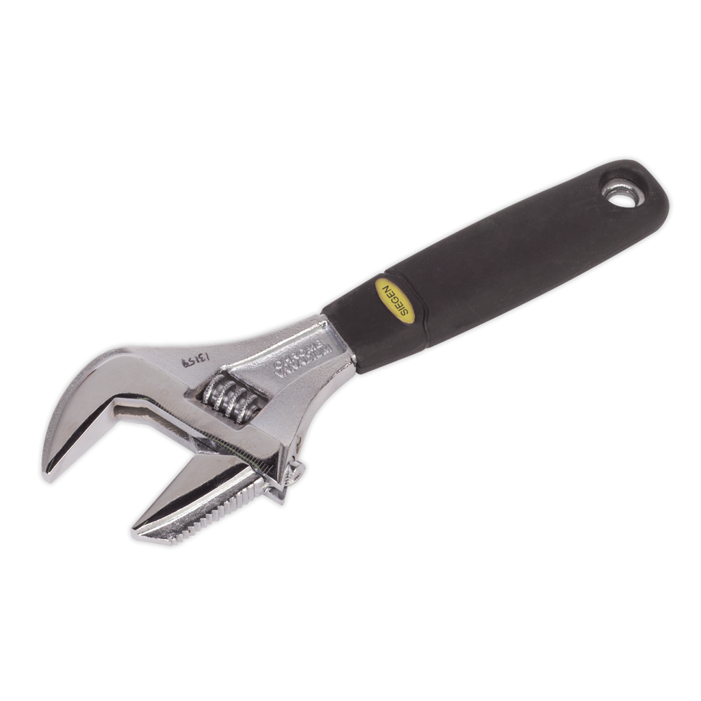 Sealey 200mm Extra-Wide Jaw Capacity Adjustable Wrench S0854