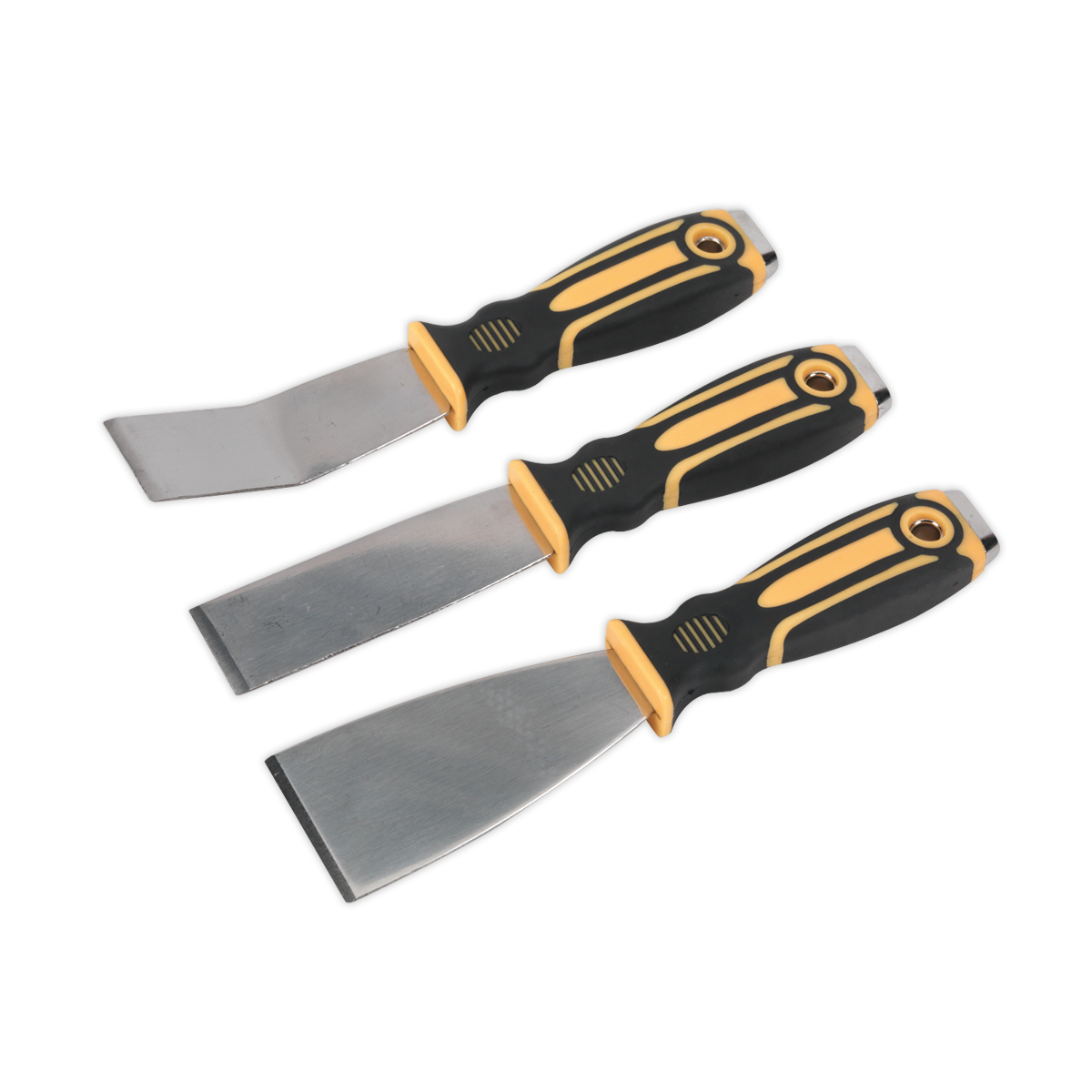 Sealey 3pc Scraper Set with Hammer Cap S0856