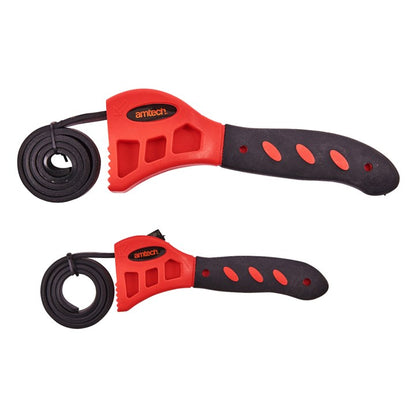 Amtech 2 Piece strap wrench set S0875