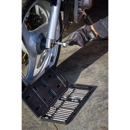 Sealey 40pc 3/8" & 1/2"Sq Drive TRX-Star*/Hex/Spline Bit Set S0982