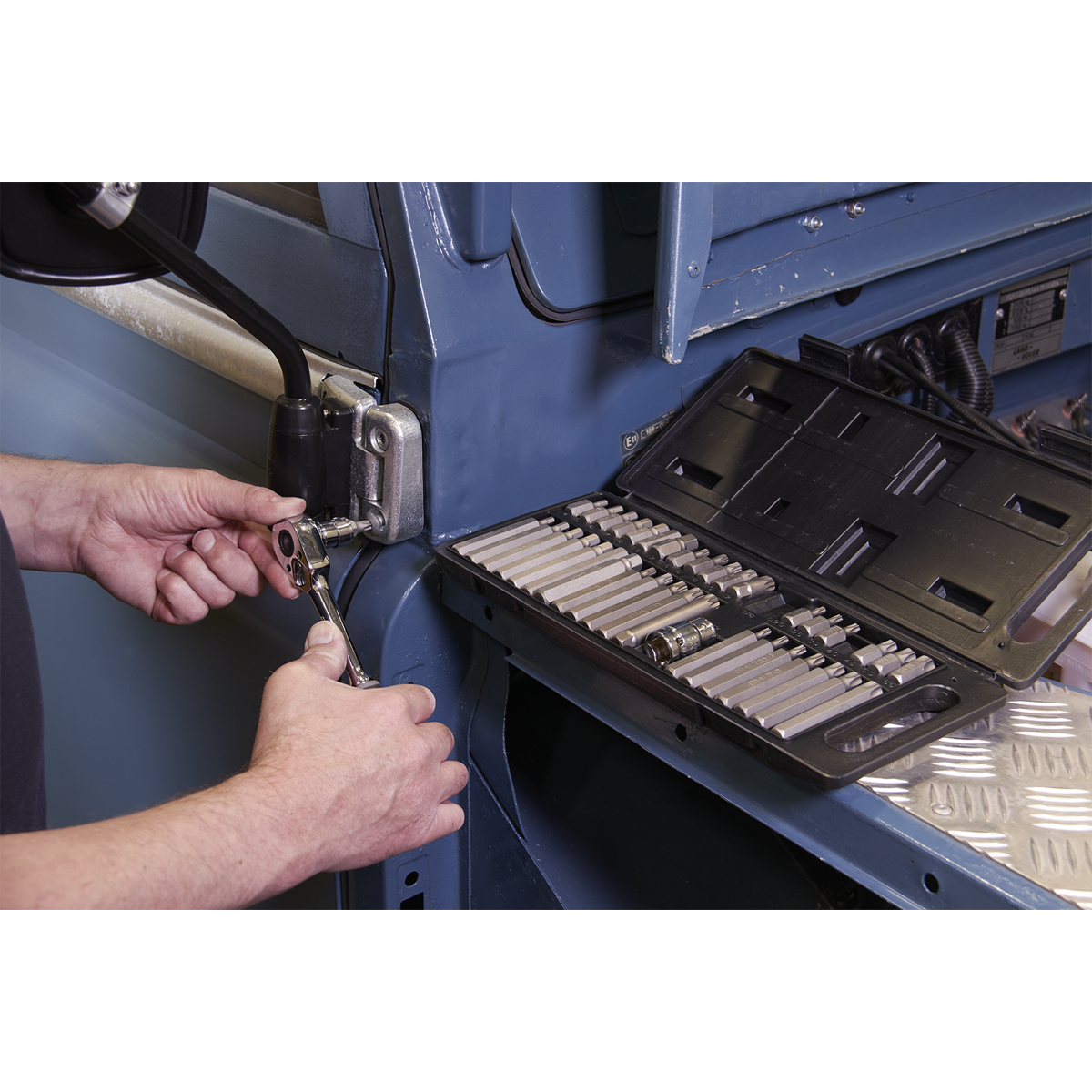 Sealey 40pc 3/8" & 1/2"Sq Drive TRX-Star*/Hex/Spline Bit Set S0982