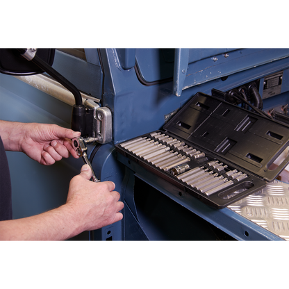 Sealey 40pc 3/8" & 1/2"Sq Drive TRX-Star*/Hex/Spline Bit Set S0982