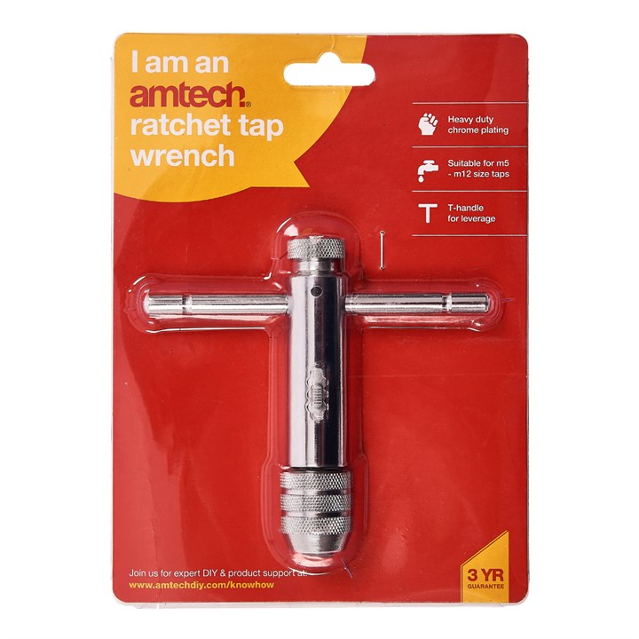 Amtech Ratchet tap wrench (large) S1460