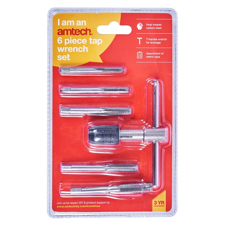 Amtech 6 Piece tap wrench set S1470