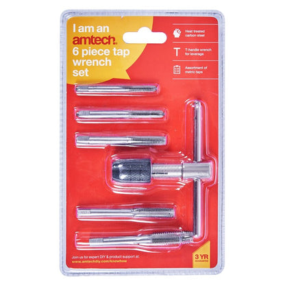 Amtech 6 Piece tap wrench set S1470