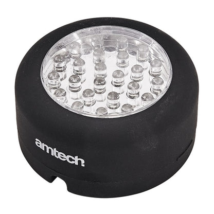 Amtech 24 LED worklight - round S1583