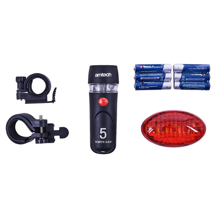 Amtech Bicycle LED safety light set S1826