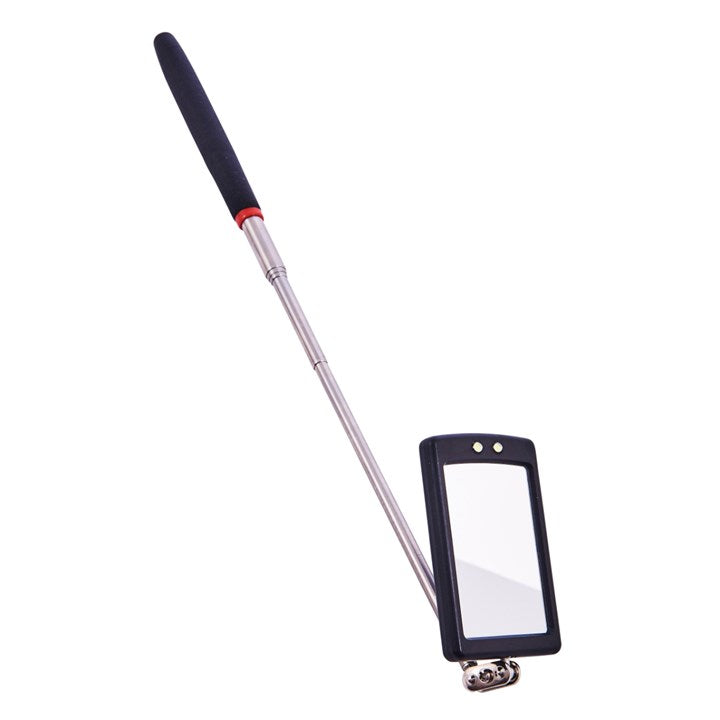 Amtech 2 LED telescopic inspection mirror S2305