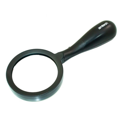 Amtech 3x hand magnifier with LED S2919