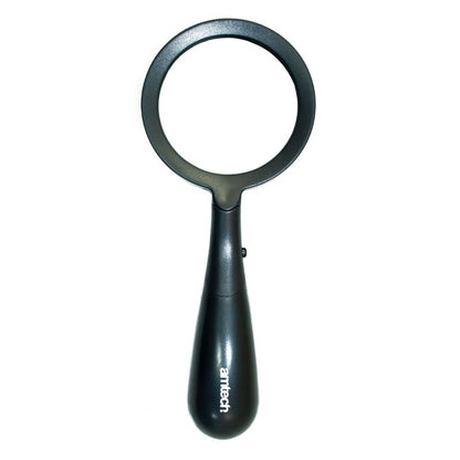 Amtech 3x hand magnifier with LED S2919