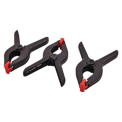 Amtech 3 Piece 150mm (6") plastic clamp set S2955