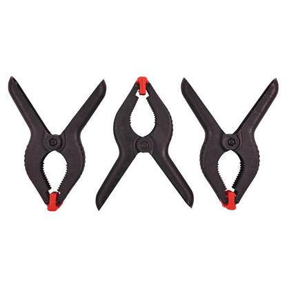 Amtech 3 Piece 150mm (6") plastic clamp set S2955