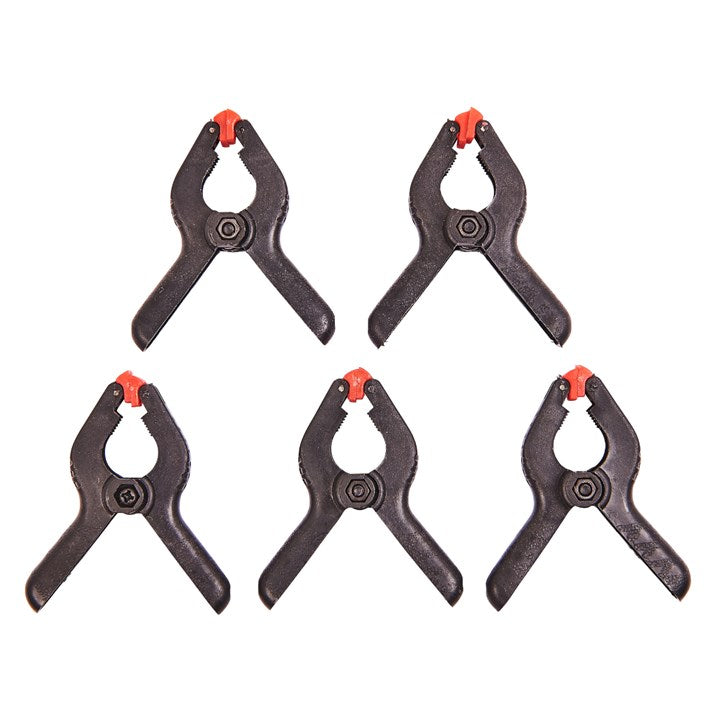 Amtech 5 Piece 50mm (2") plastic clamp set S2970